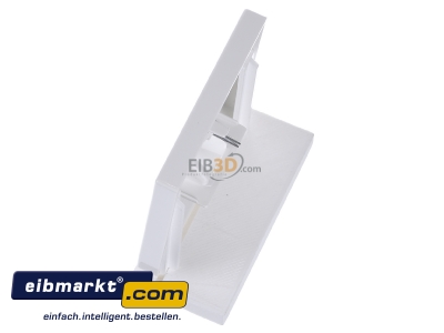 Ansicht oben rechts Jung LS 969-1 NAUA WW Abdeckung Schriftfeld aws f�r IAE/UAE-Dose 