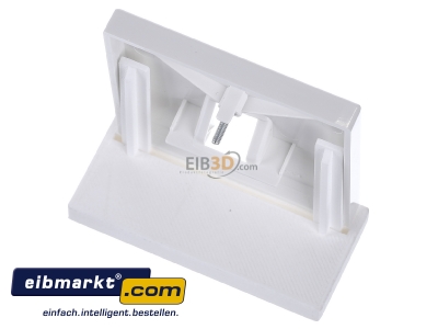Ansicht oben hinten Jung LS 969-1 NAUA WW Abdeckung Schriftfeld aws f�r IAE/UAE-Dose 
