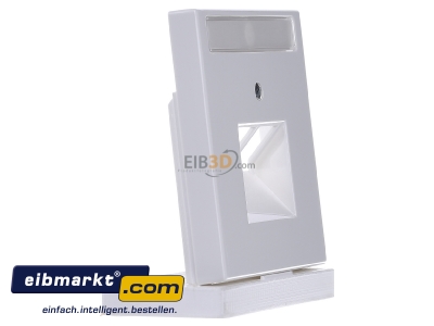 Ansicht links Jung LS 969-2 NAUA WW Abdeckung Schriftfeld aws f�r IAE/UAE-Dose 