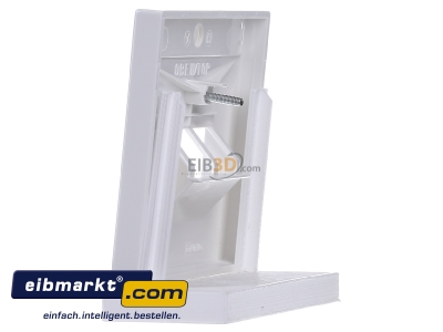 Ansicht rechts Jung LS 969-2 NAUA WW Abdeckung Schriftfeld aws f�r IAE/UAE-Dose 