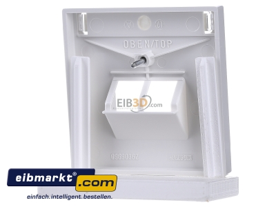 Ansicht hinten Jung LS 969-2 NAUA WW Abdeckung Schriftfeld aws f�r IAE/UAE-Dose 