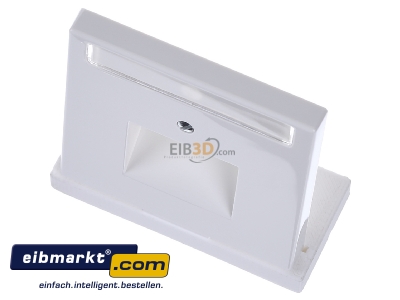 Ansicht oben vorne Jung LS 969-2 NAUA WW Abdeckung Schriftfeld aws f�r IAE/UAE-Dose 