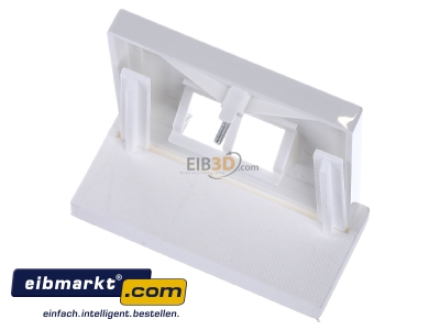 Ansicht oben hinten Jung LS 969-2 NAUA WW Abdeckung Schriftfeld aws f�r IAE/UAE-Dose 