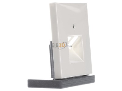 Ansicht links Jung LS 969-2 UA Abdeckung ws f�r IAE/UAE-Dose 