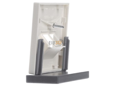 Ansicht rechts Jung LS 969-2 UA Abdeckung ws f�r IAE/UAE-Dose 