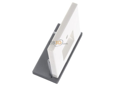 Ansicht oben links Jung LS 969-2 UA Abdeckung ws f�r IAE/UAE-Dose 