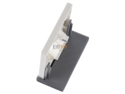 Ansicht oben rechts Jung LS 969-2 UA Abdeckung ws f�r IAE/UAE-Dose 