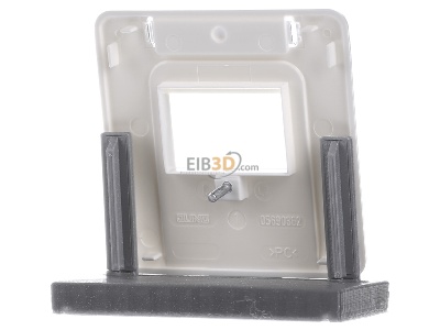 Ansicht hinten Jung CD 569 TNA WW Abdeckung Schriftfeld aws f�r TAE-Dose 