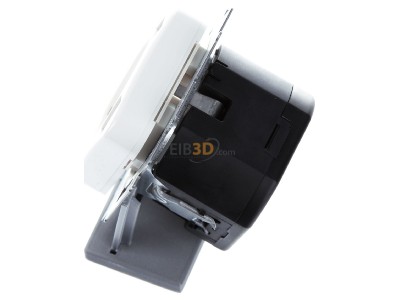 Ansicht oben rechts Busch Jaeger 20 EUCB2USB-214 SCHUKO-2x USB Steckdose 