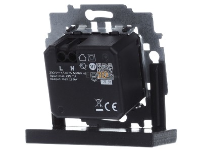 Ansicht hinten Busch Jaeger 6475 U Netzteil-Einsatz USB A+C 