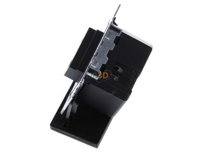 Ansicht oben rechts Busch Jaeger 6475 U Netzteil-Einsatz USB A+C 
