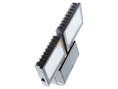 Ansicht oben links Theben theLeda S17-100 BK LED-Strahler 17 Watt, schwarz 