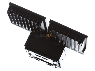 Ansicht oben hinten Theben theLeda S17-100 BK LED-Strahler 17 Watt, schwarz 
