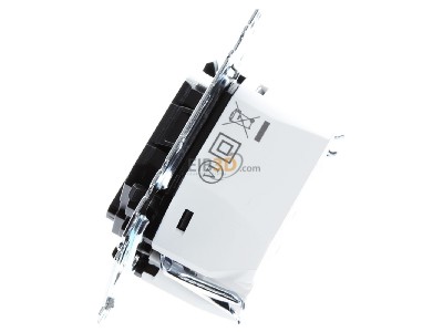 Ansicht oben rechts Merten MEG4366-0120 USB-Ladeeinsatz Typ A+C mit Power-Delivery-T,_- Aktionsartikel