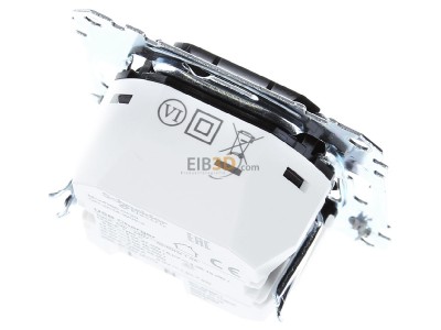 Ansicht oben hinten Merten MEG4366-0120 USB-Ladeeinsatz Typ A+C mit Power-Delivery-T,_- Aktionsartikel