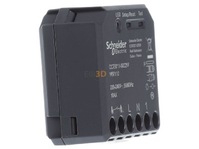 Ansicht links Schneider Electric CCT5011-0002W Wiser Schaltaktor 1fach UP 