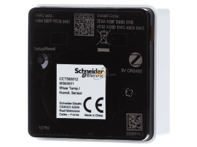 Back view Schneider Electric CCT593012 Multiple sensor for bus system 
