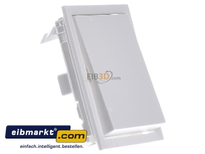 View on the left Peha D 20.540.02 Cover plate for switch/push button white 
