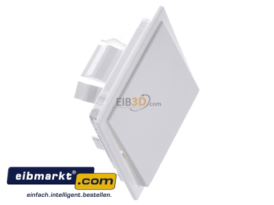 View top left Peha D 20.540.02 Cover plate for switch/push button white 
