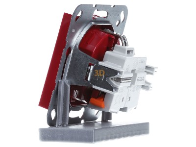 Ansicht rechts Gira 4188108 Steckdose WSV Rot 