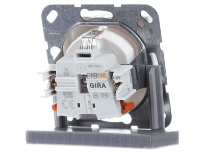 Back view Gira 446627 Socket outlet protective contact 
