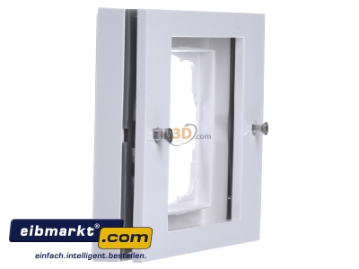 View on the left Gira 021166 Frame 1-gang white
