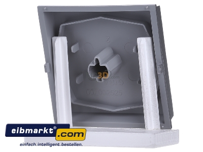 Ansicht hinten Gira 028665 Wippe Klingel alu TX44 