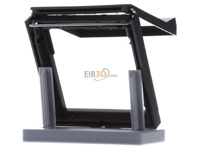Ansicht hinten Gira 065467 Zwischenplatte anth m.Klappd., TX44 
