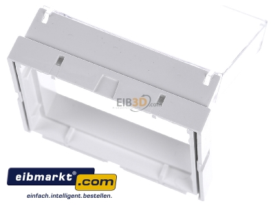 Ansicht oben hinten Gira 040966 Zwischenplatte rws m.transp.Klappd.TX44 
