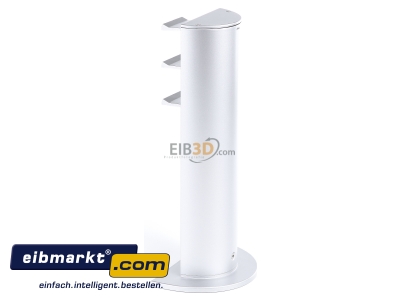 View top right Gira 134126 Energy pole IP44 aluminium
