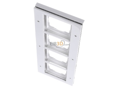 View up front Gira 021466 Frame 4-gang white 
