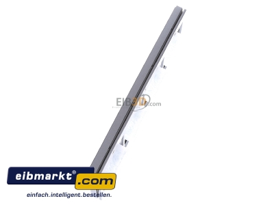 View top left Gira 021465 Frame 4-gang aluminium 
