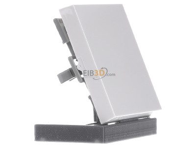 Ansicht links Gira 029603 Wippe Wechselschalter, reinwei glnzend, 