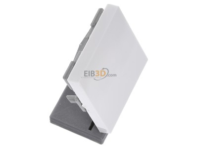 Ansicht oben links Gira 029603 Wippe Wechselschalter, reinwei glnzend, 