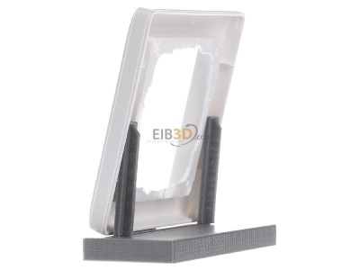 View on the right Gira 021103 Cover frame 1-fold pure white glossy shatterproof, 
