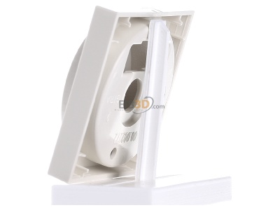 View on the right Gira 065001 Cover plate for dimmer cream white 
