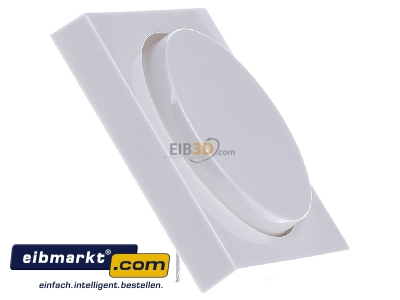 Ansicht links Gira 065003 Abdeckung rws-gl f.Drehdimmer 