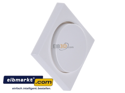 Ansicht oben links Gira 065003 Abdeckung rws-gl f.Drehdimmer 