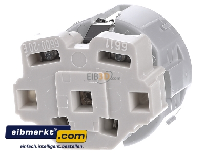 Back view Peha D 6621 ES SI Socket outlet - 

