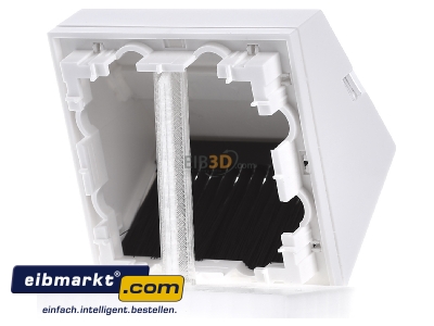 Ansicht hinten Gira 068227 Abdeckhaube rws System55 