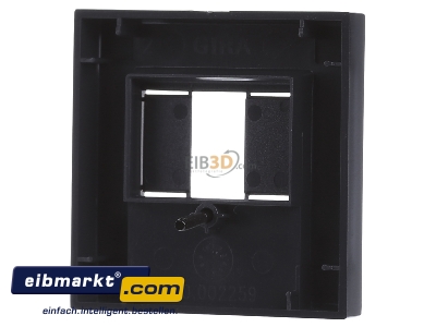 Ansicht hinten Gira 027628 Zentralplatte TAE anth System55 