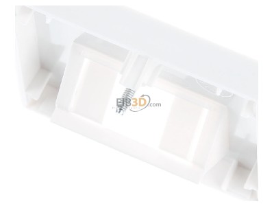 Ansicht oben hinten Gira 027027 Zentralplatte UAE/IAE rws System55 