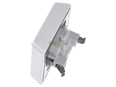 Ansicht oben rechts Gira 017603 Schuko-Wechselschalt. rwsg 