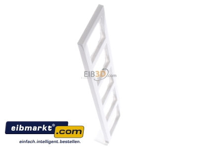 View top left Gira 021529 Frame 5-gang white
