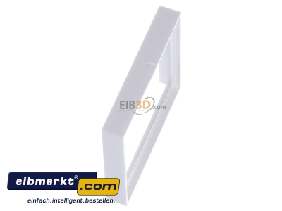 Ansicht oben rechts Gira 028203 Zentralplatte rws-gl z.Interg.50x50 quad 