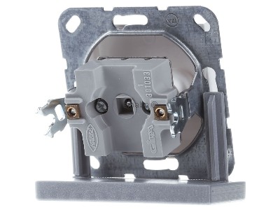 Back view Gira 040503 Grounding receptacle 
