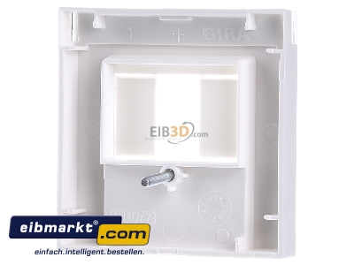 Back view Gira 087603 Control element TAE 

