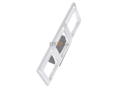 View top left Gira 109303 Frame 3-gang white 
