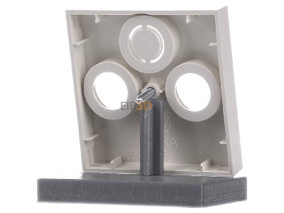 Ansicht hinten Gira 086901 Zentralplatte cws-gl fr Koax-Steckdose 