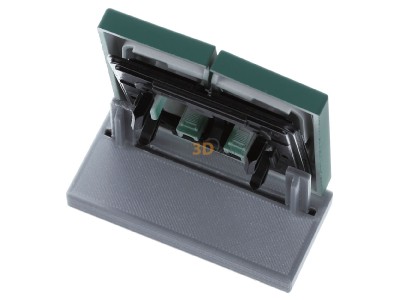 Ansicht oben hinten Jung LC 995216 Wippe 2fach vert anglais (32040) 
